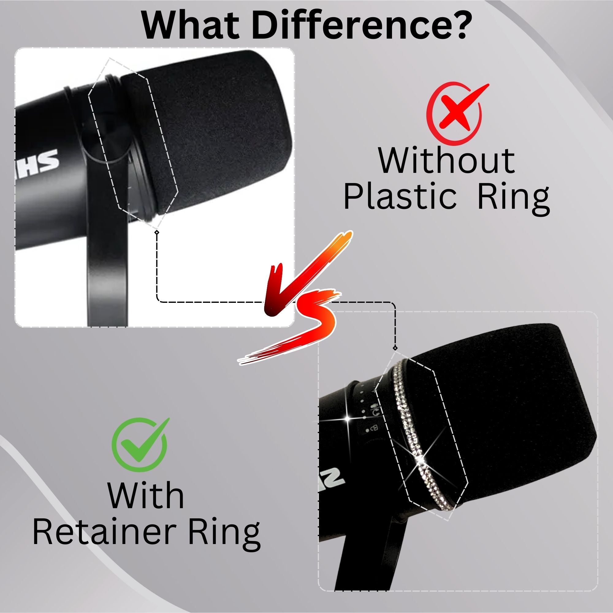 Filter Pop Shining MV7 untuk M - Shure Mic Mv7 ulasan dan harga