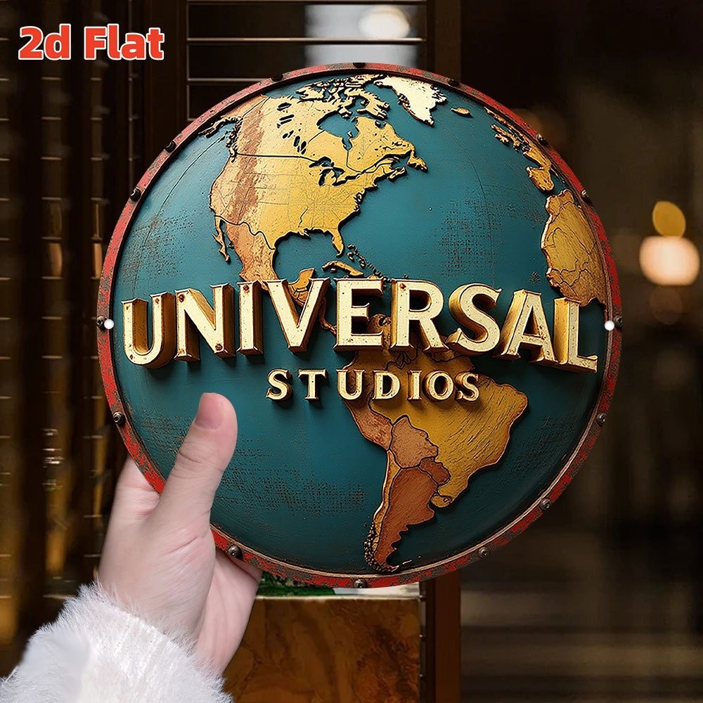 Papan Tanda Logam Vintage Holl - Home Cinema Logo ulasan dan harga