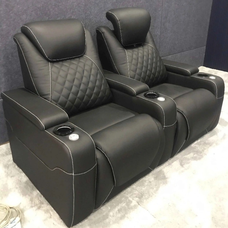 Kursi Bioskop Desain Rumah Vil - Home Cinema Recliner Chairs ulasan dan harga