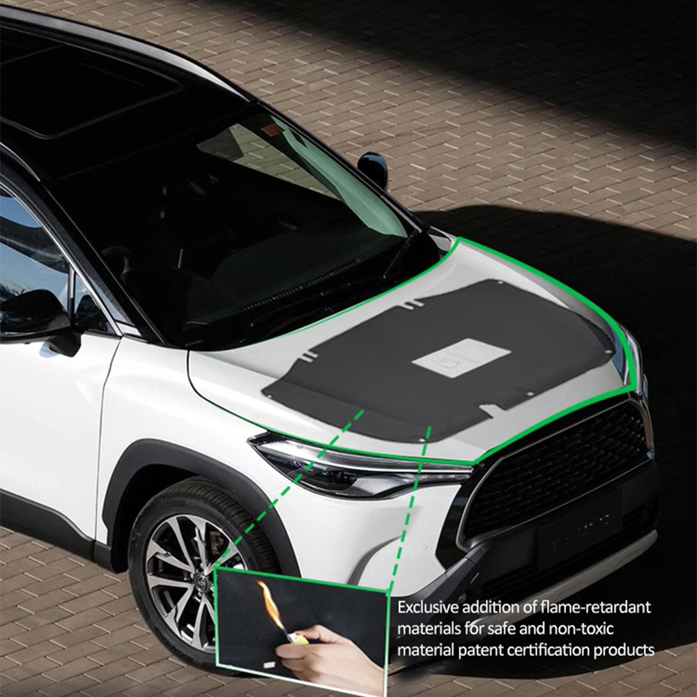 Penutup mesin kap mobil untuk  - Noise Isolating Pad ulasan dan harga